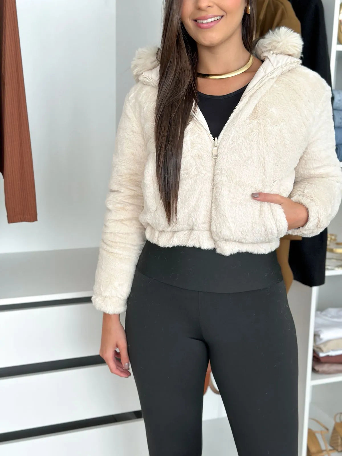 Casaco Puffer Aegis (Dupla Face)