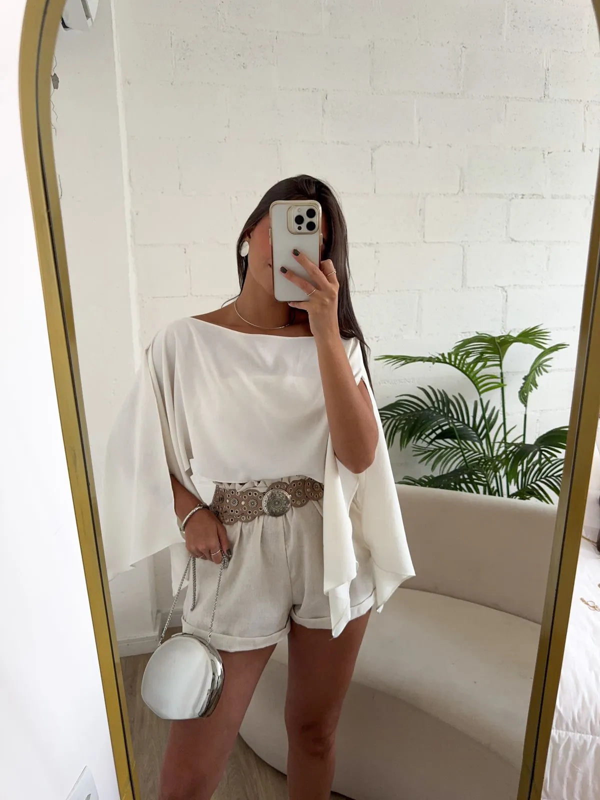 Conjunto Marrocos (Cropped + Top)